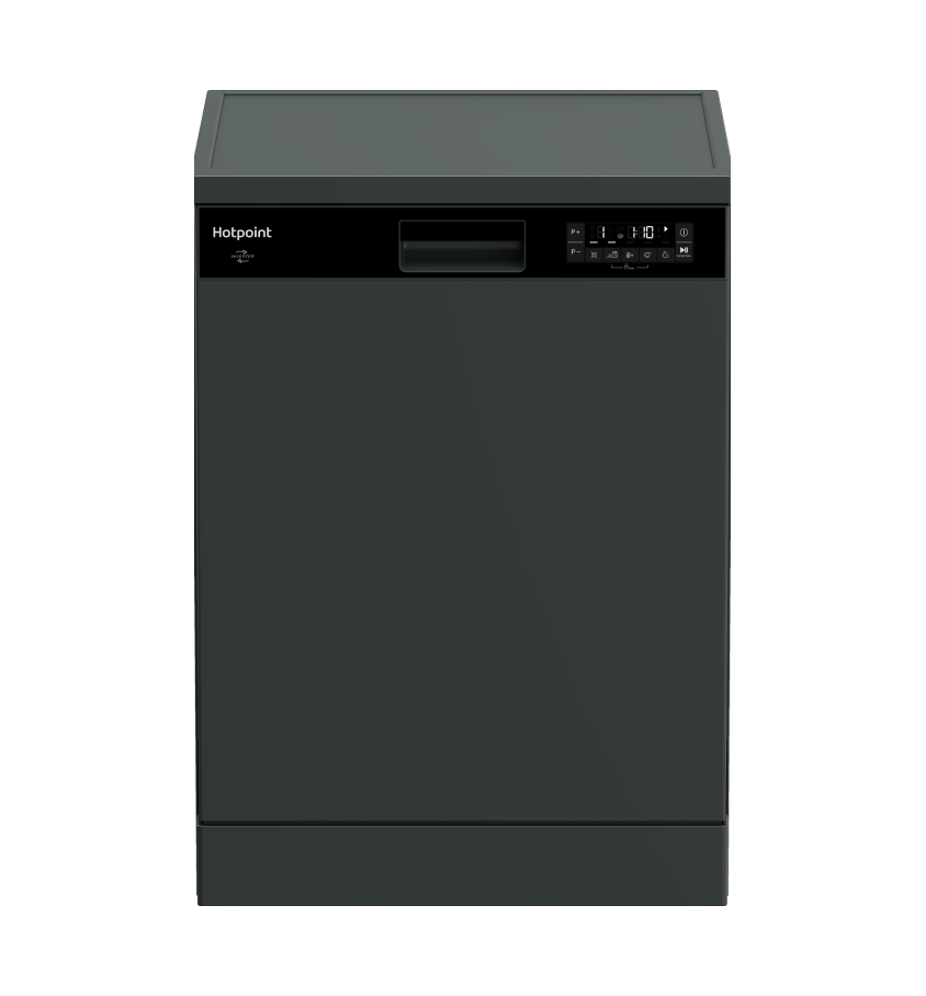 Отдельностоящая посудомоечная машина 60 см Hotpoint HF 5C82 DW A - рис.1