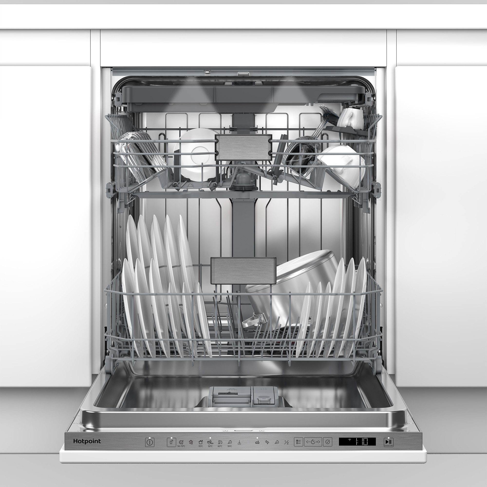 Встраиваемая посудомоечная машина 60 см Hotpoint HI 5D04 ADF - рис.3