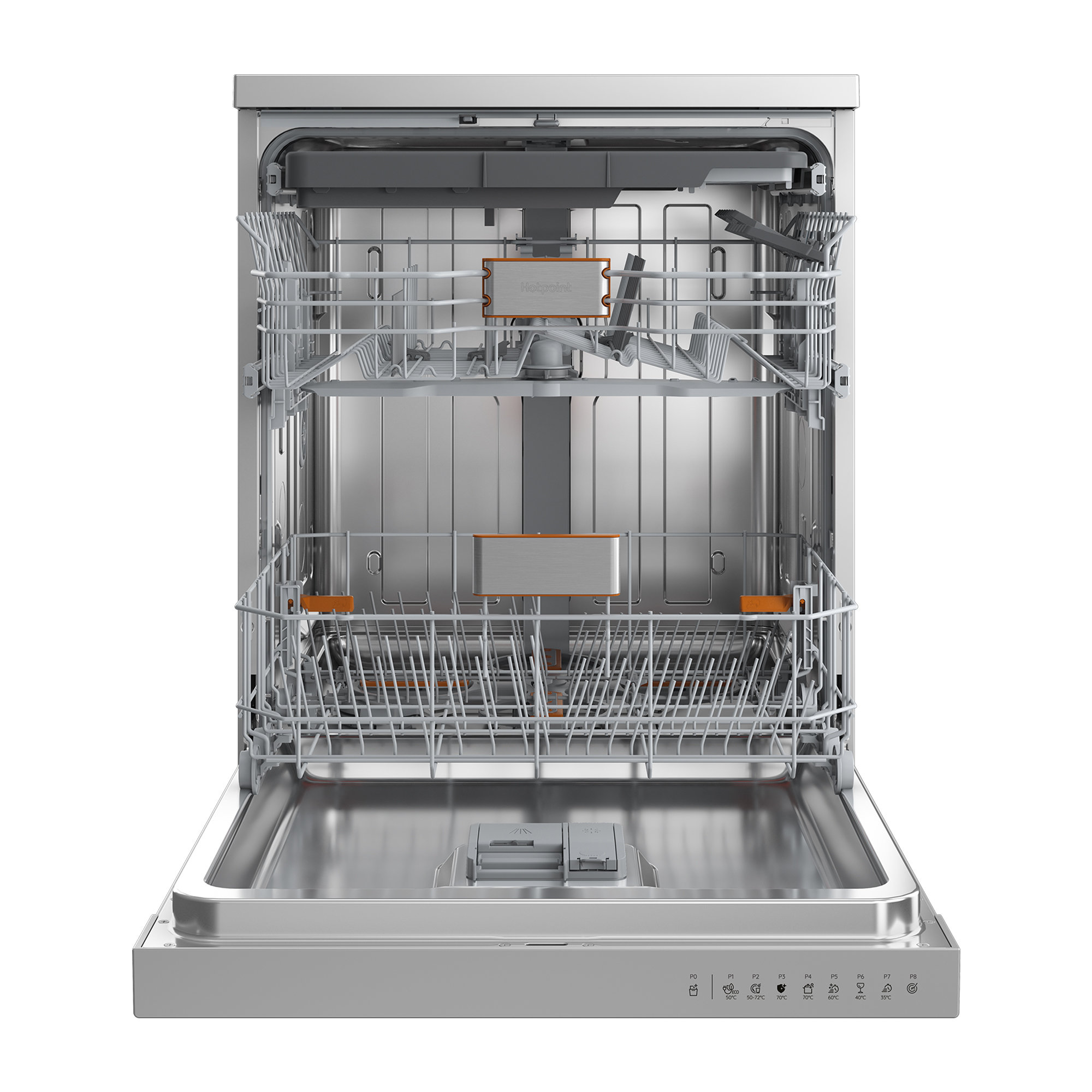 Отдельностоящая посудомоечная машина 60 см Hotpoint HF 5C84 DW XF - рис.6