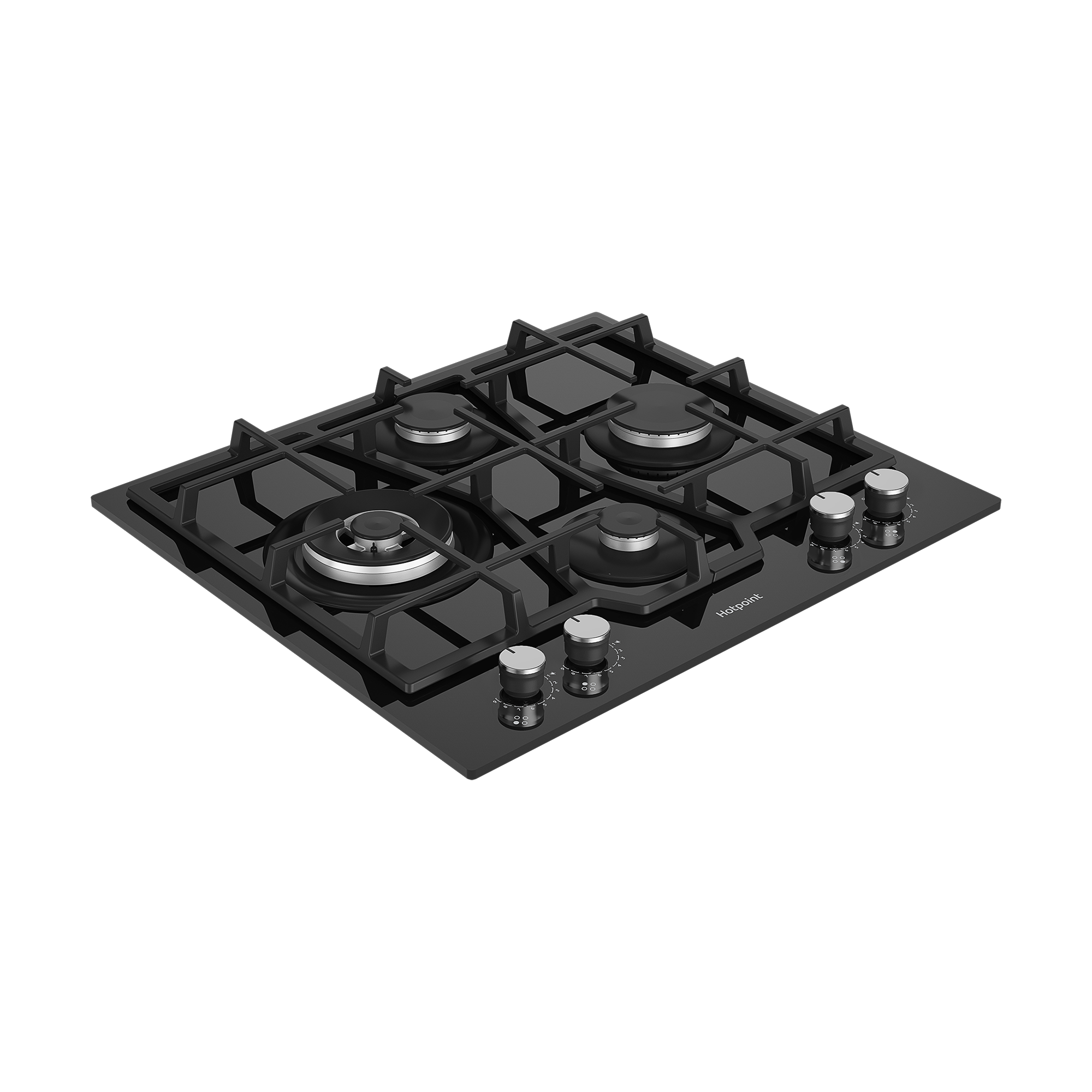 Газовая варочная панель Hotpoint HGS 62FD/BK - рис.2