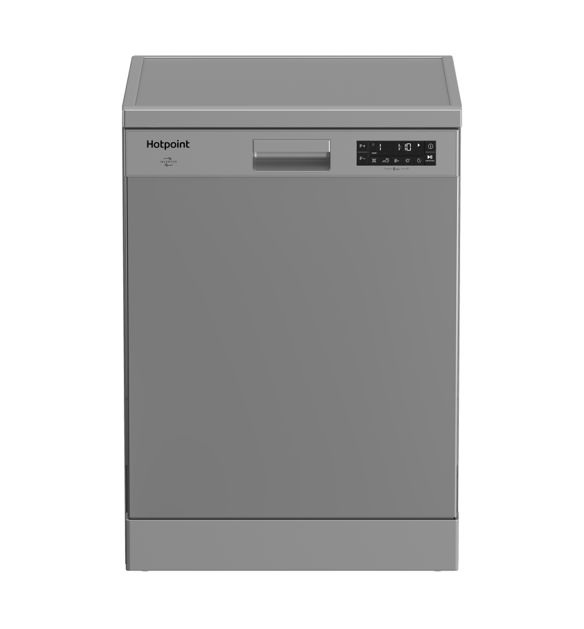 Отдельностоящая посудомоечная машина 60 см Hotpoint HF 5C84 DW X - рис.1
