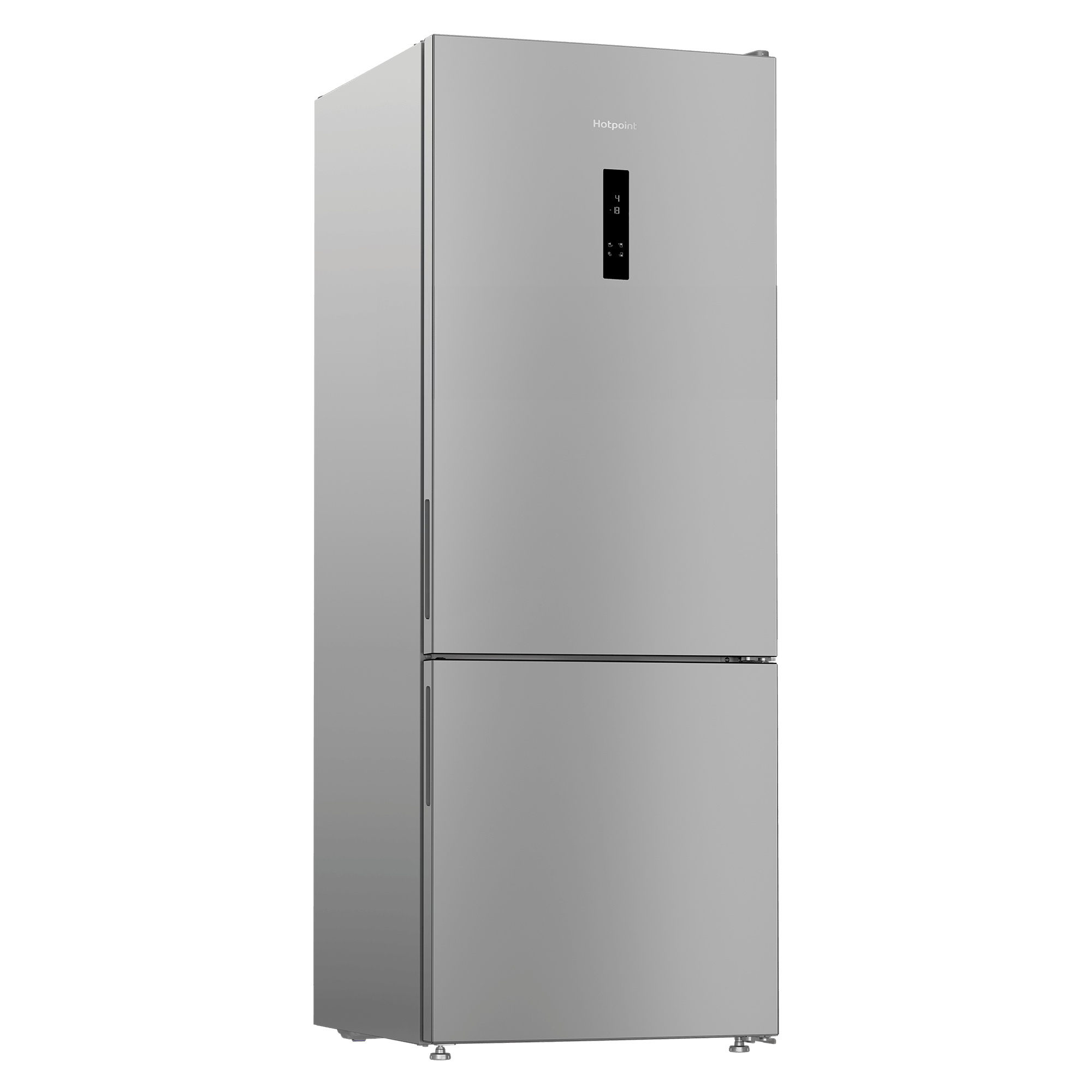 Холодильник с нижней морозильной камерой Hotpoint Ariston HFT 561I MX - рис.1