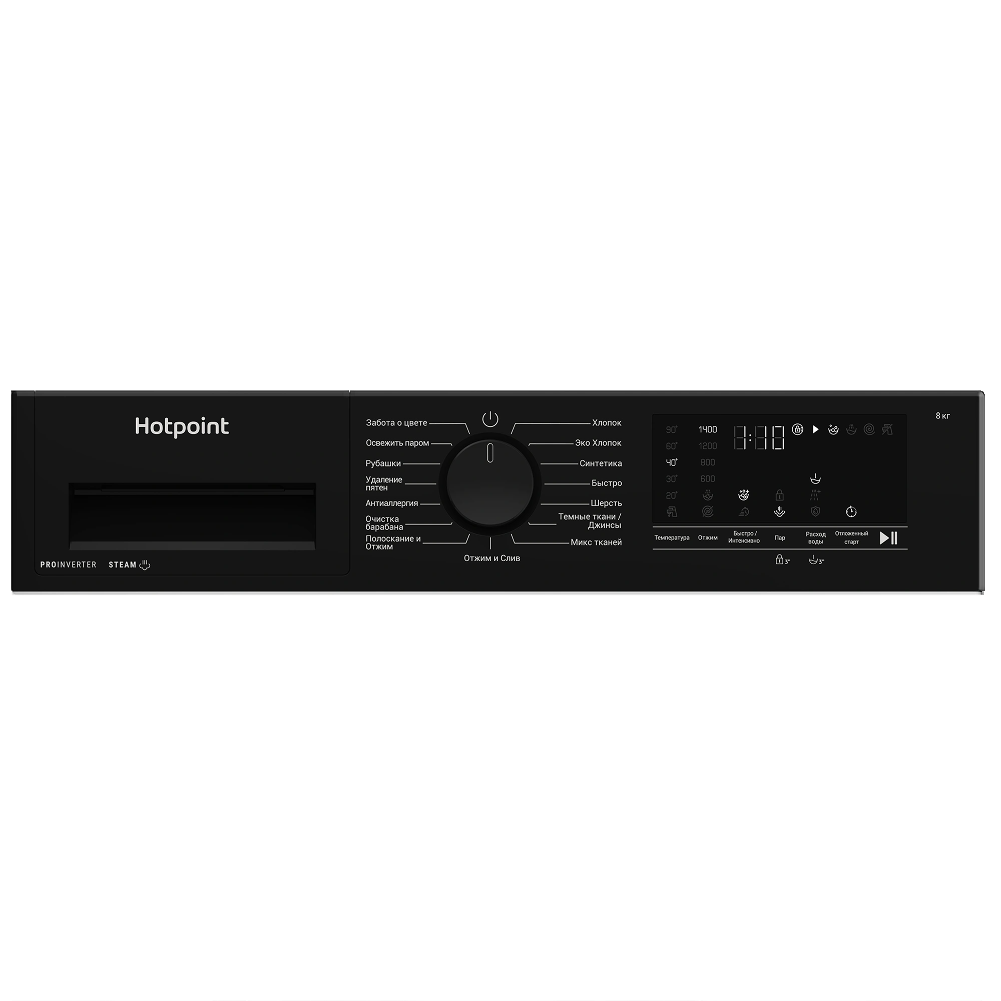 Встраиваемая стиральная машина Hotpoint WBIH 8490 VWB - рис.4