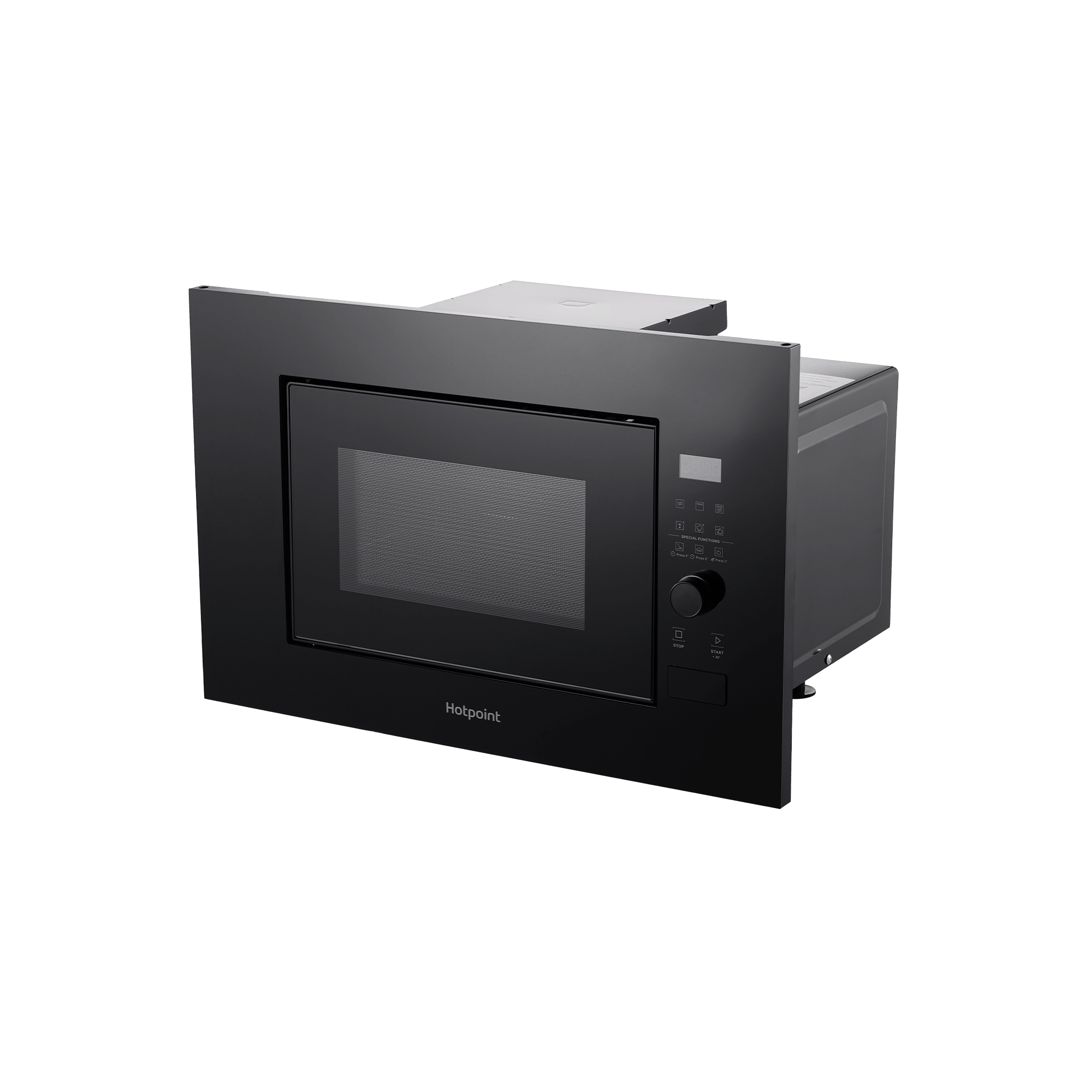 Встраиваемая микроволновая печь Hotpoint MF20G BL H - рис.4