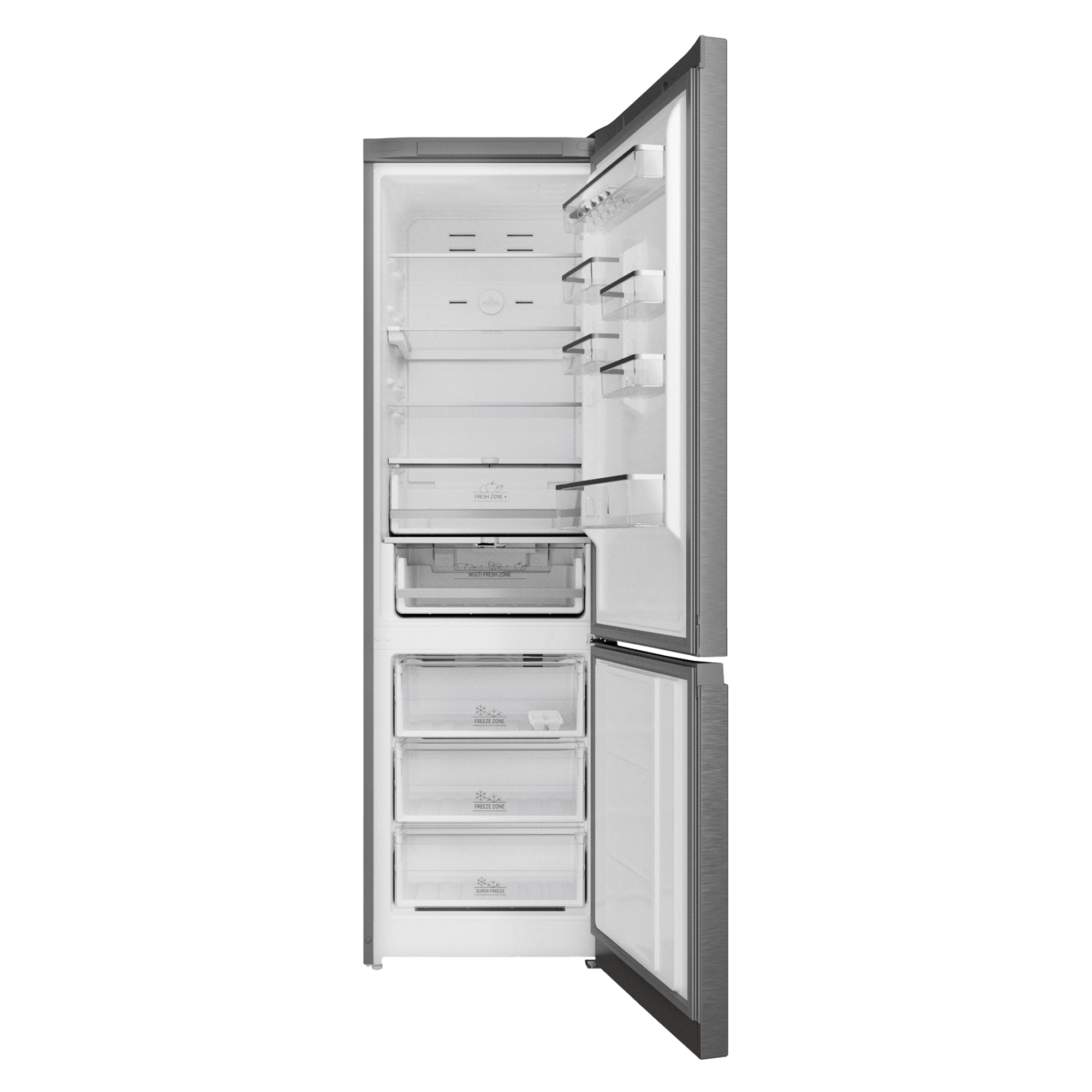 Холодильник с нижней морозильной камерой Hotpoint HT 1816 MX - рис.4