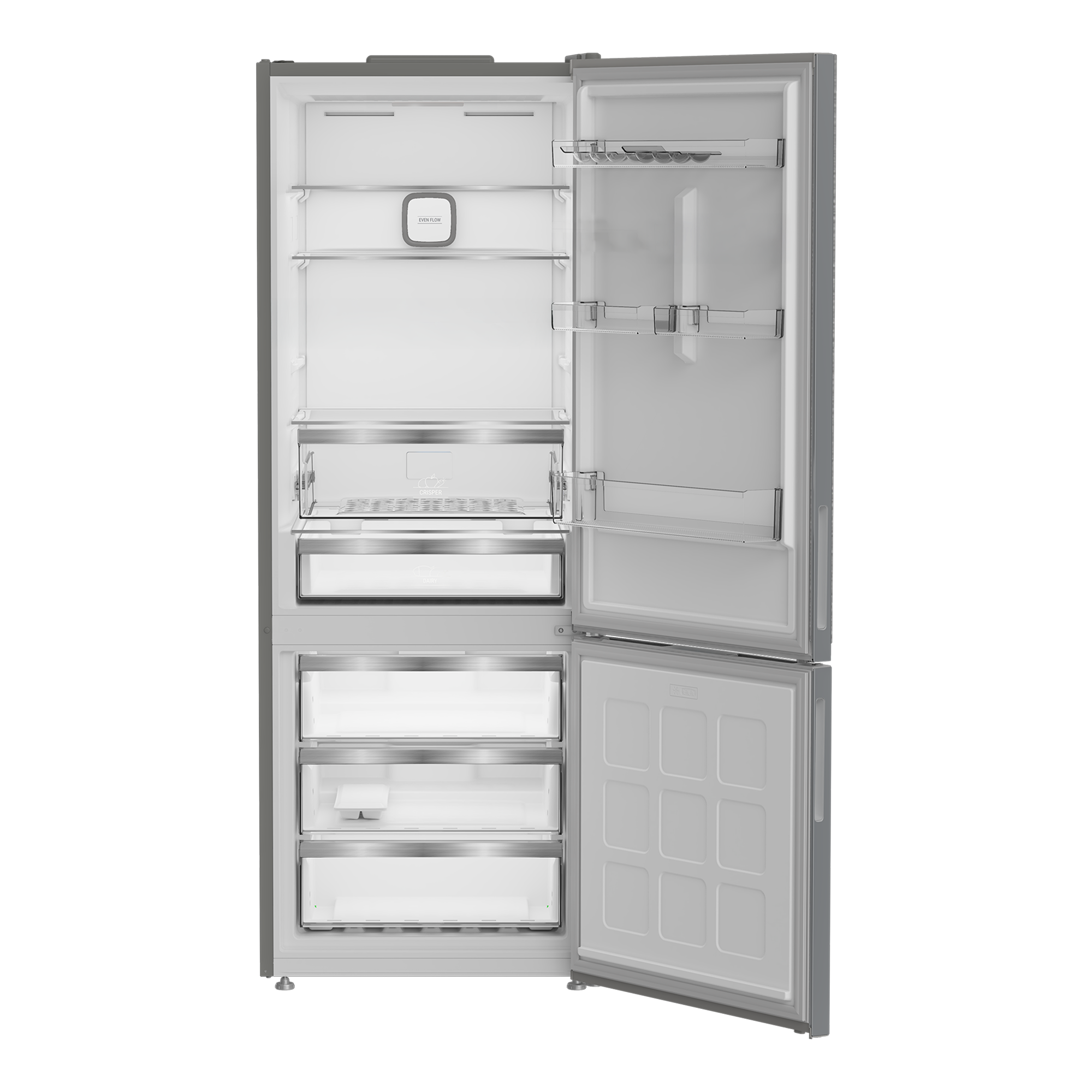 Холодильник с нижней морозильной камерой Hotpoint HFT 561I MX - рис.4