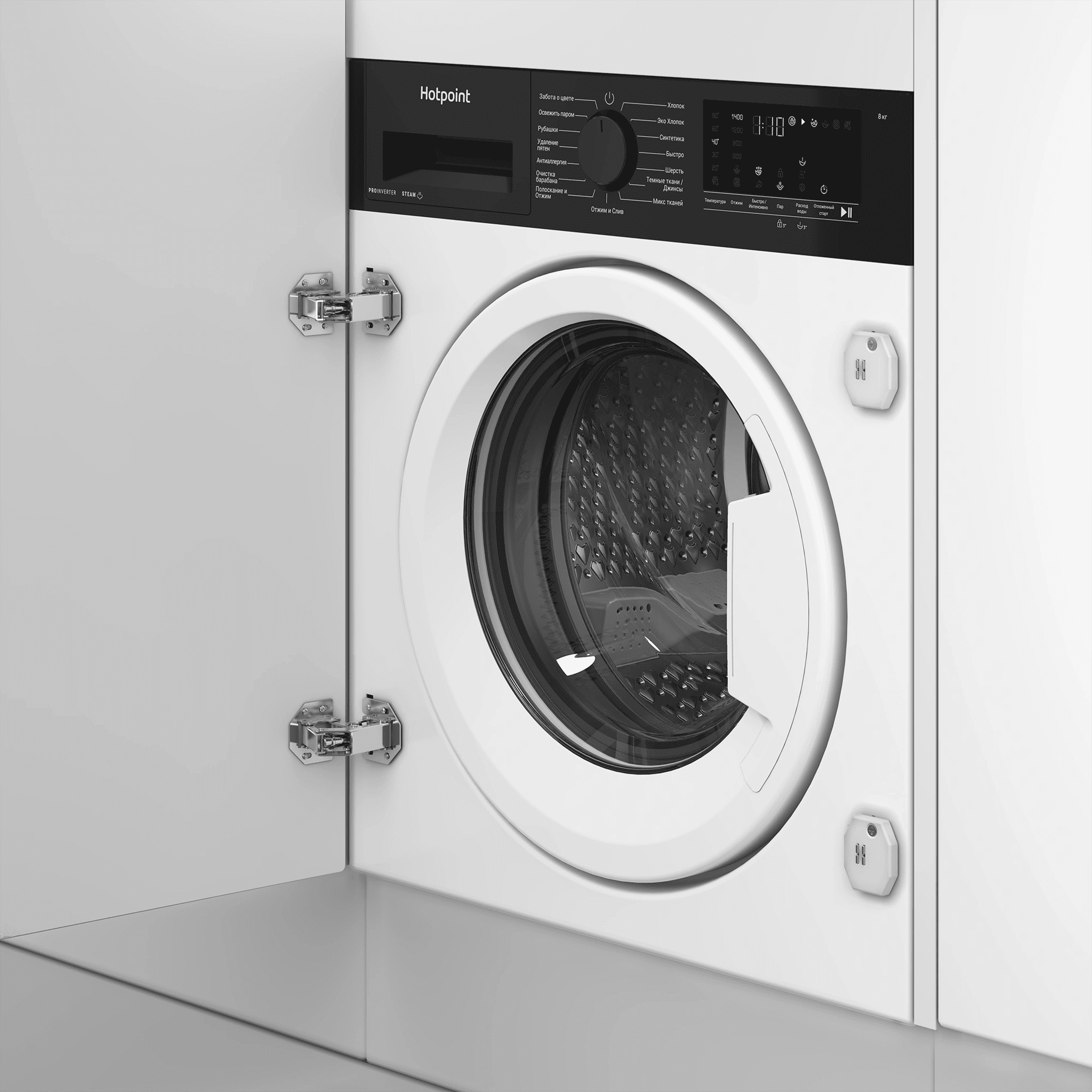 Встраиваемая стиральная машина Hotpoint WBIH 8490 VWB - рис.6