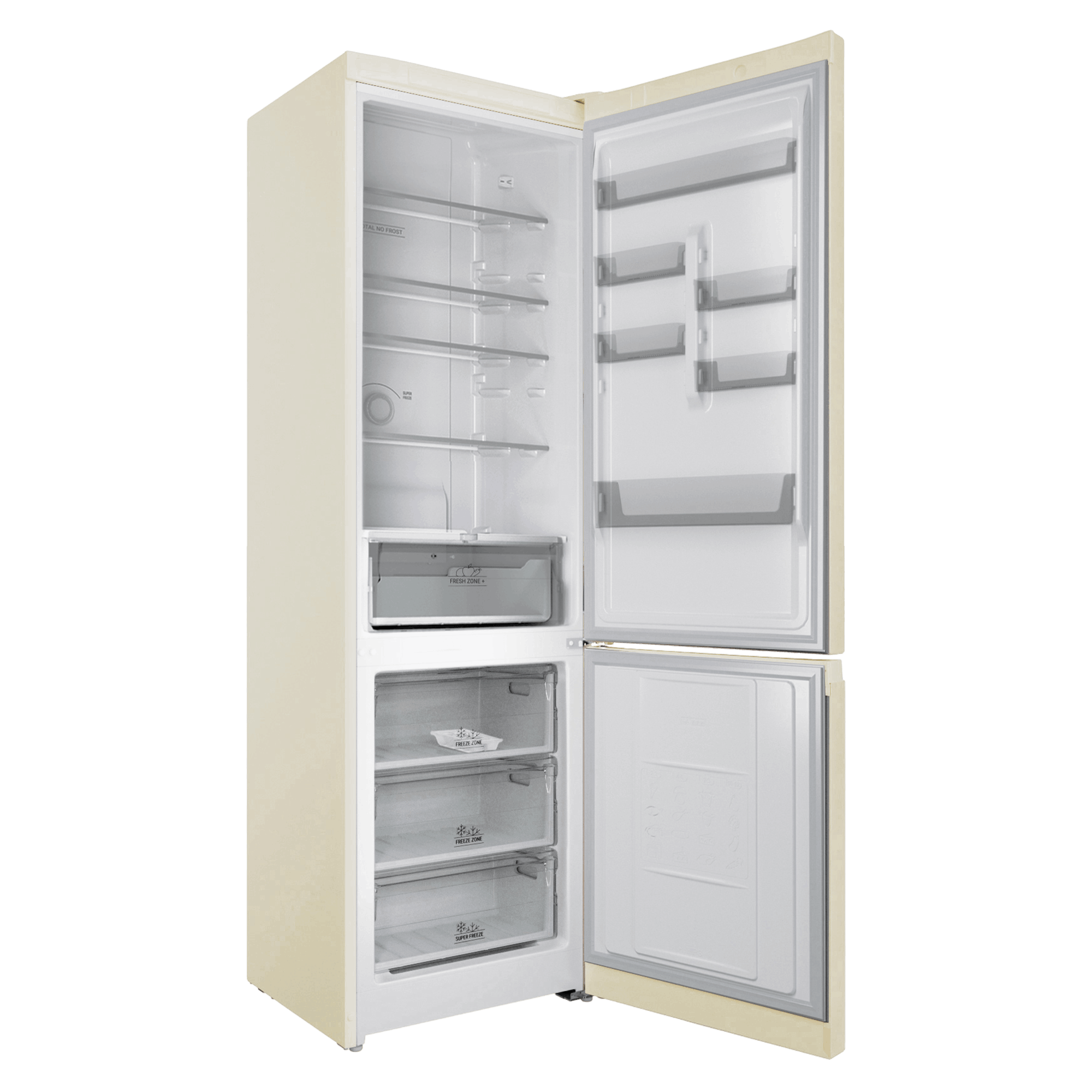 Холодильник с нижней морозильной камерой Hotpoint HT 6200 AB - рис.2