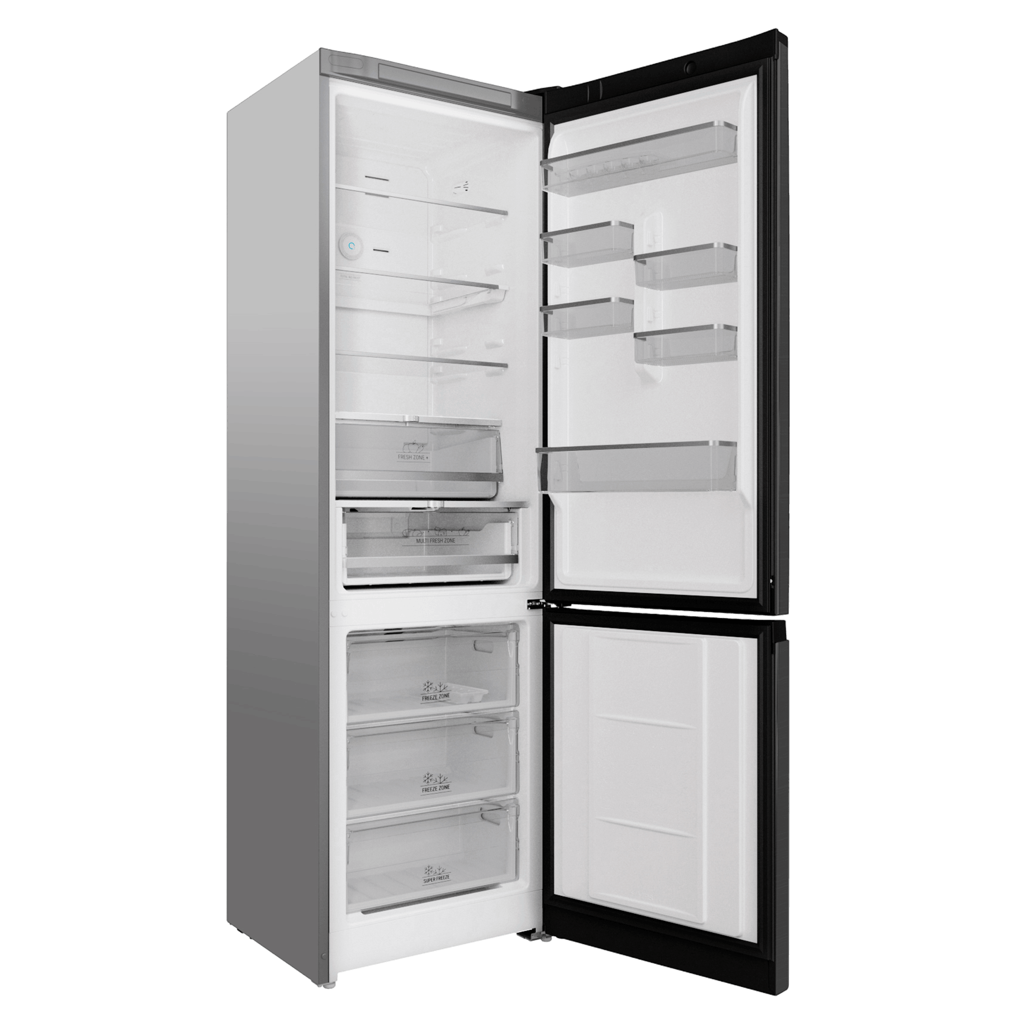 Холодильник с нижней морозильной камерой Hotpoint HT 8201I DX O3 - рис.2