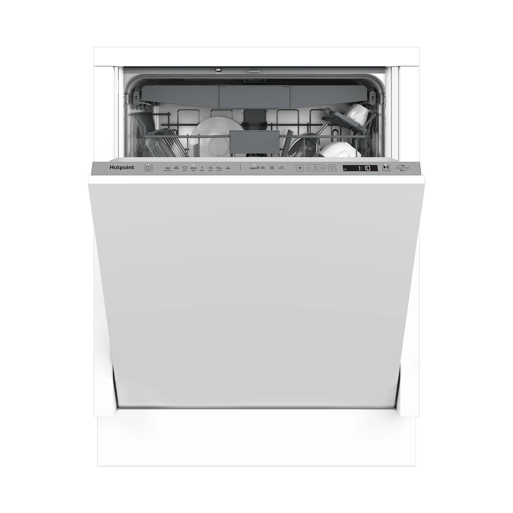 Встраиваемая посудомоечная машина 60 см Hotpoint HI 5D85 DW - рис.1