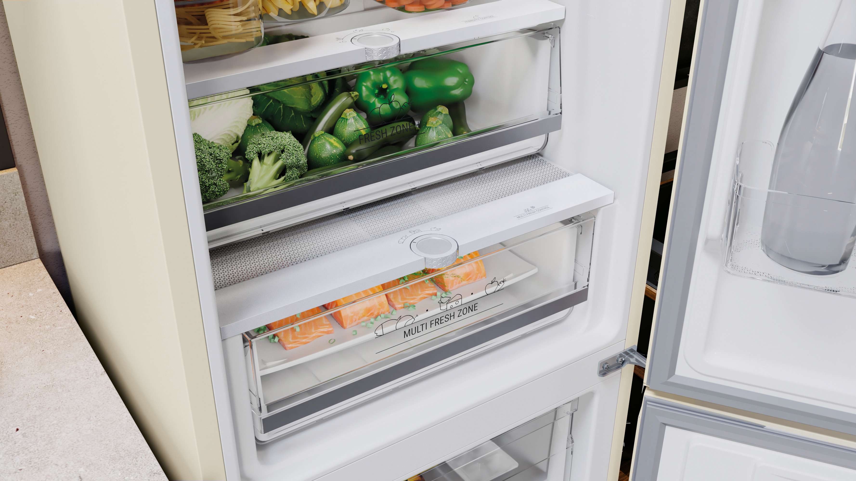 Холодильник с нижней морозильной камерой Hotpoint HT 1816 AB - рис.8