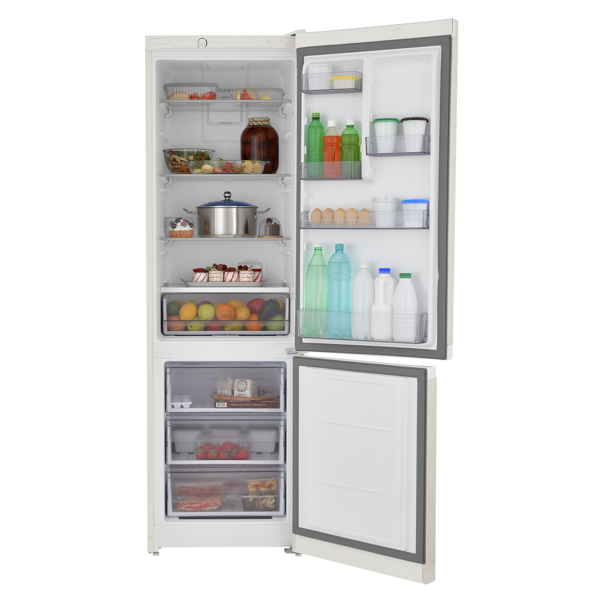 Холодильник с нижней морозильной камерой Hotpoint HT 4200 M - рис.5