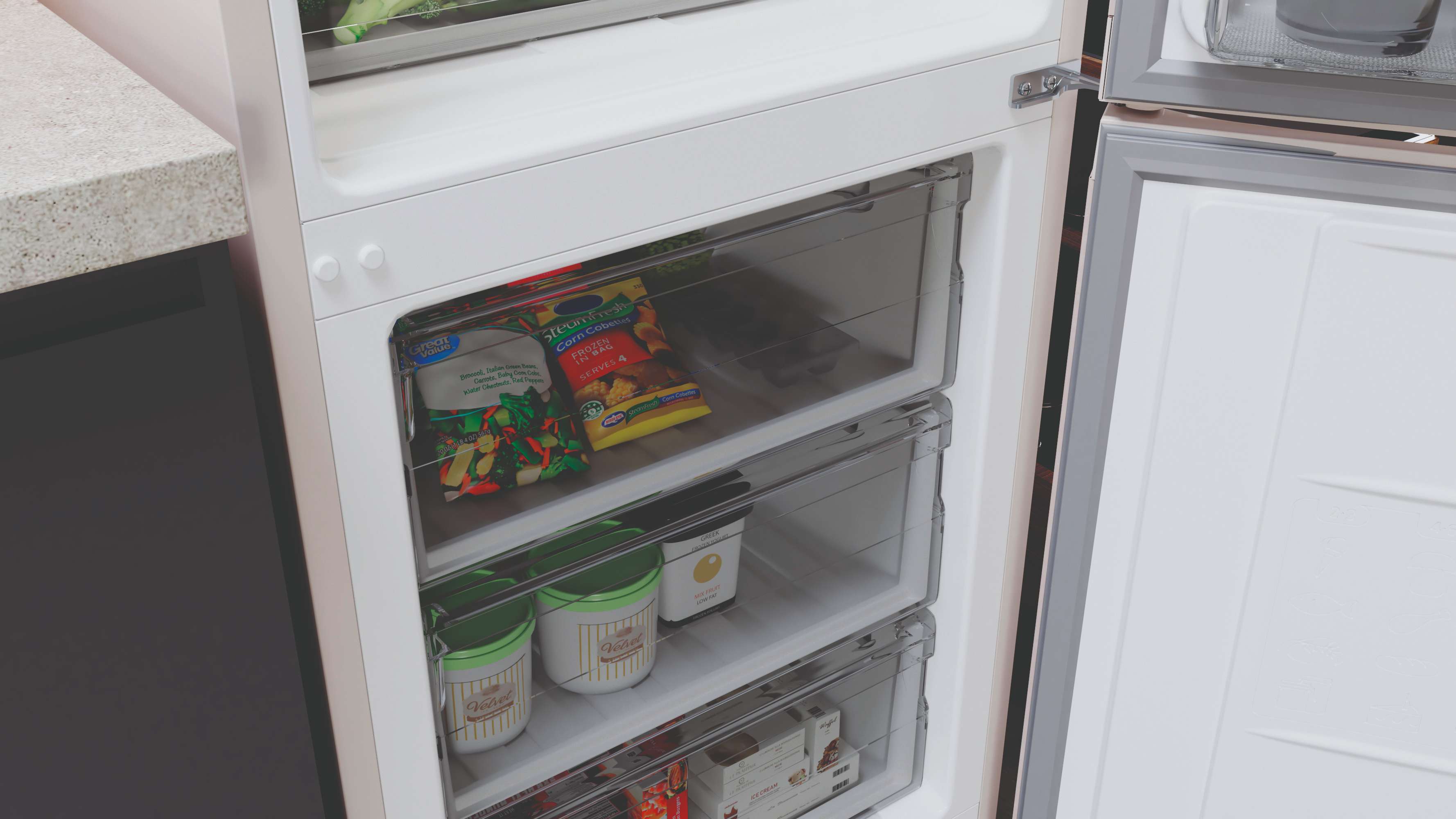 Холодильник с нижней морозильной камерой Hotpoint HT 4200 AB - рис.5