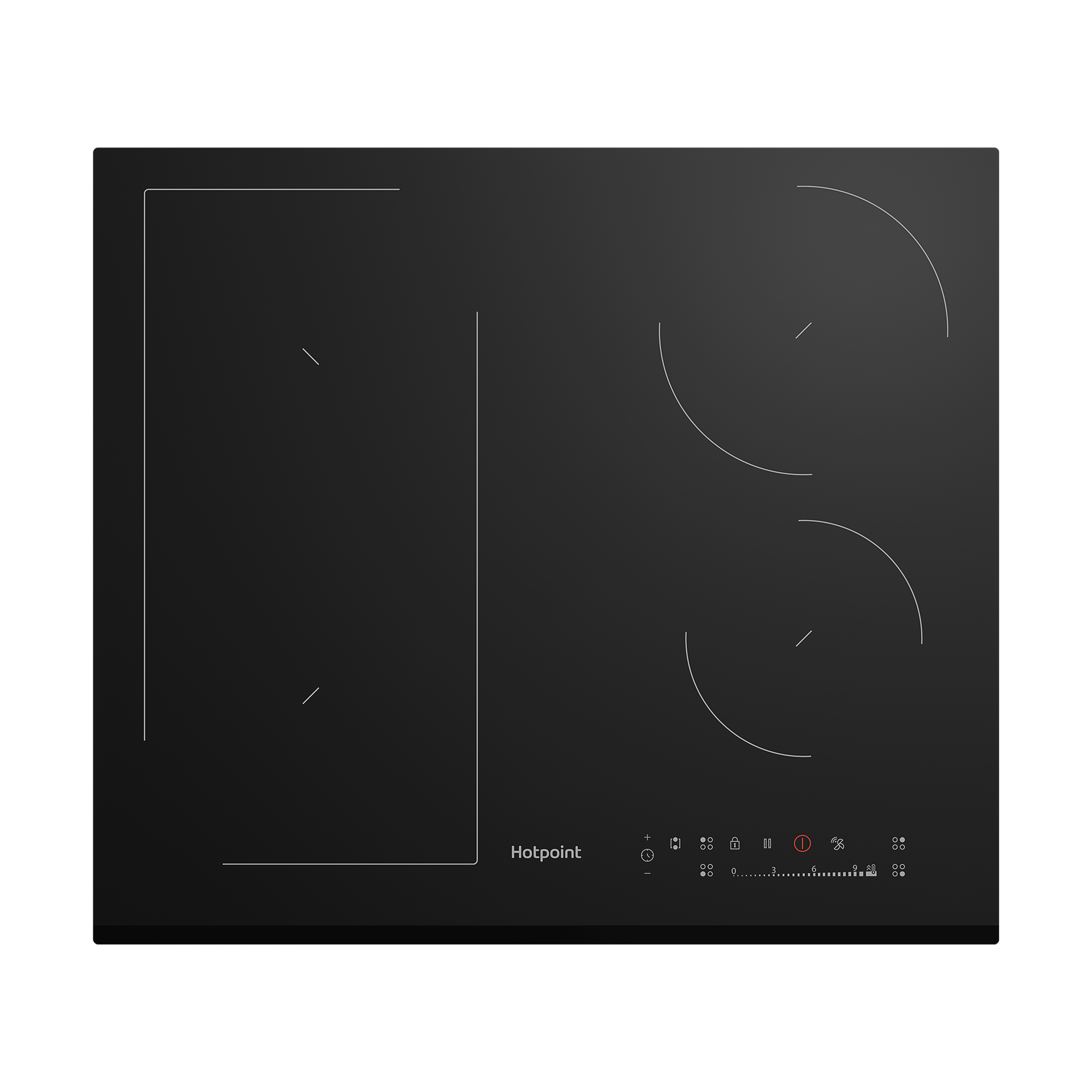 Электрическая варочная панель Hotpoint Ariston HS 3560B BF - рис.1