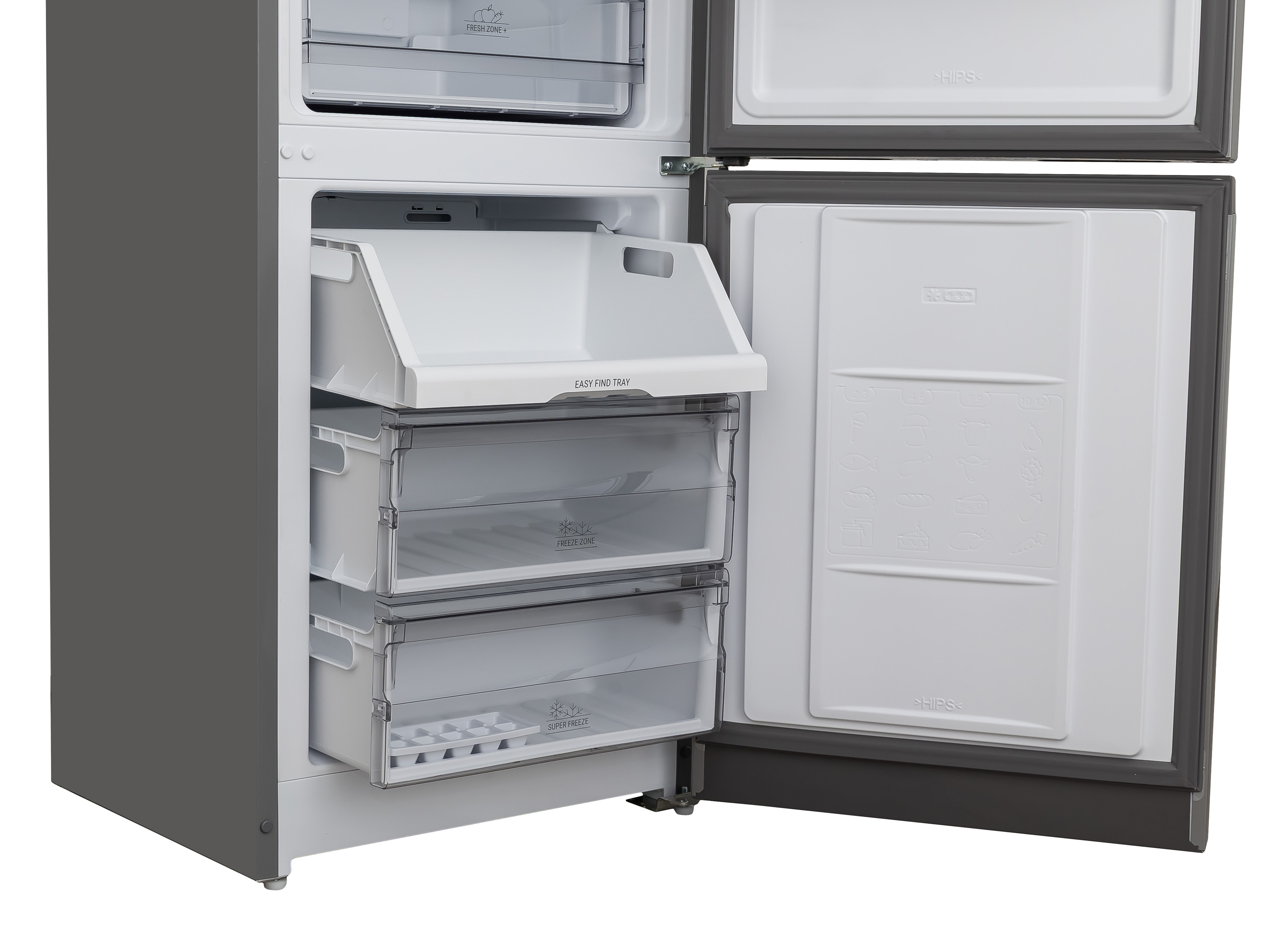 Холодильник с нижней морозильной камерой Hotpoint HT 5200 C MX - рис.11