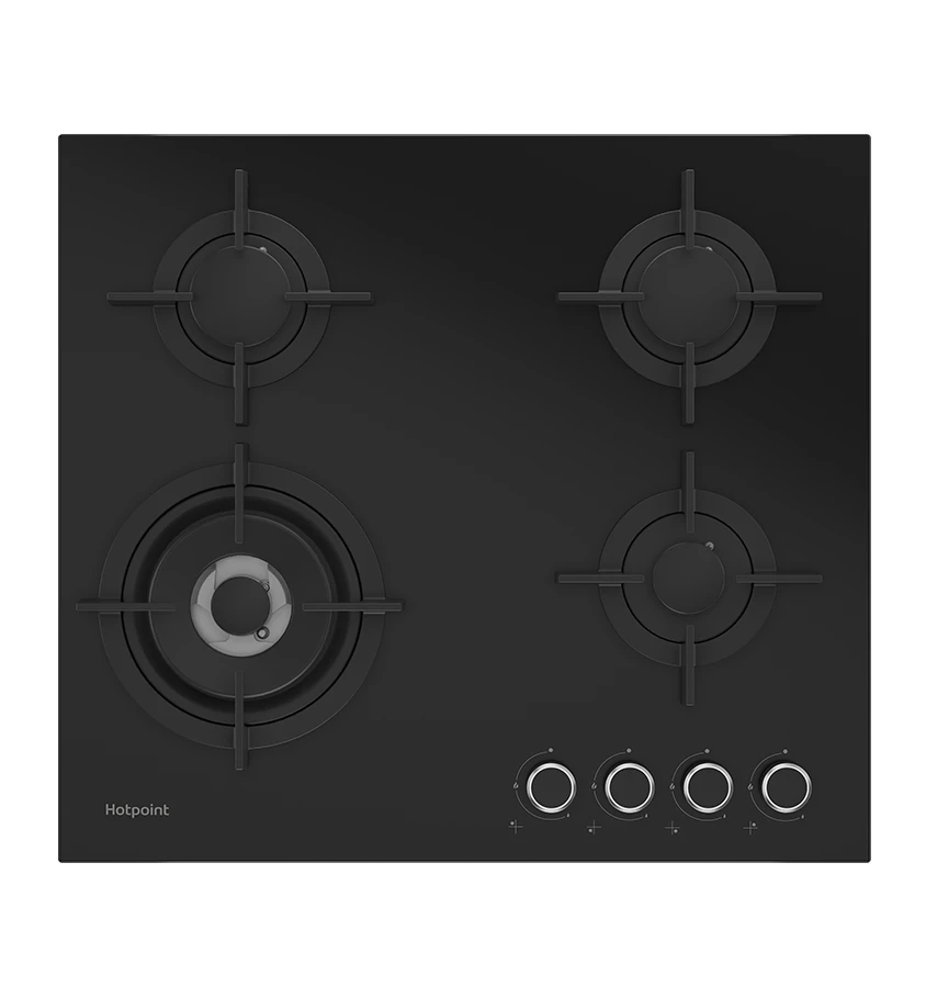 Газовая варочная панель Hotpoint HG 62I/BK - рис.1