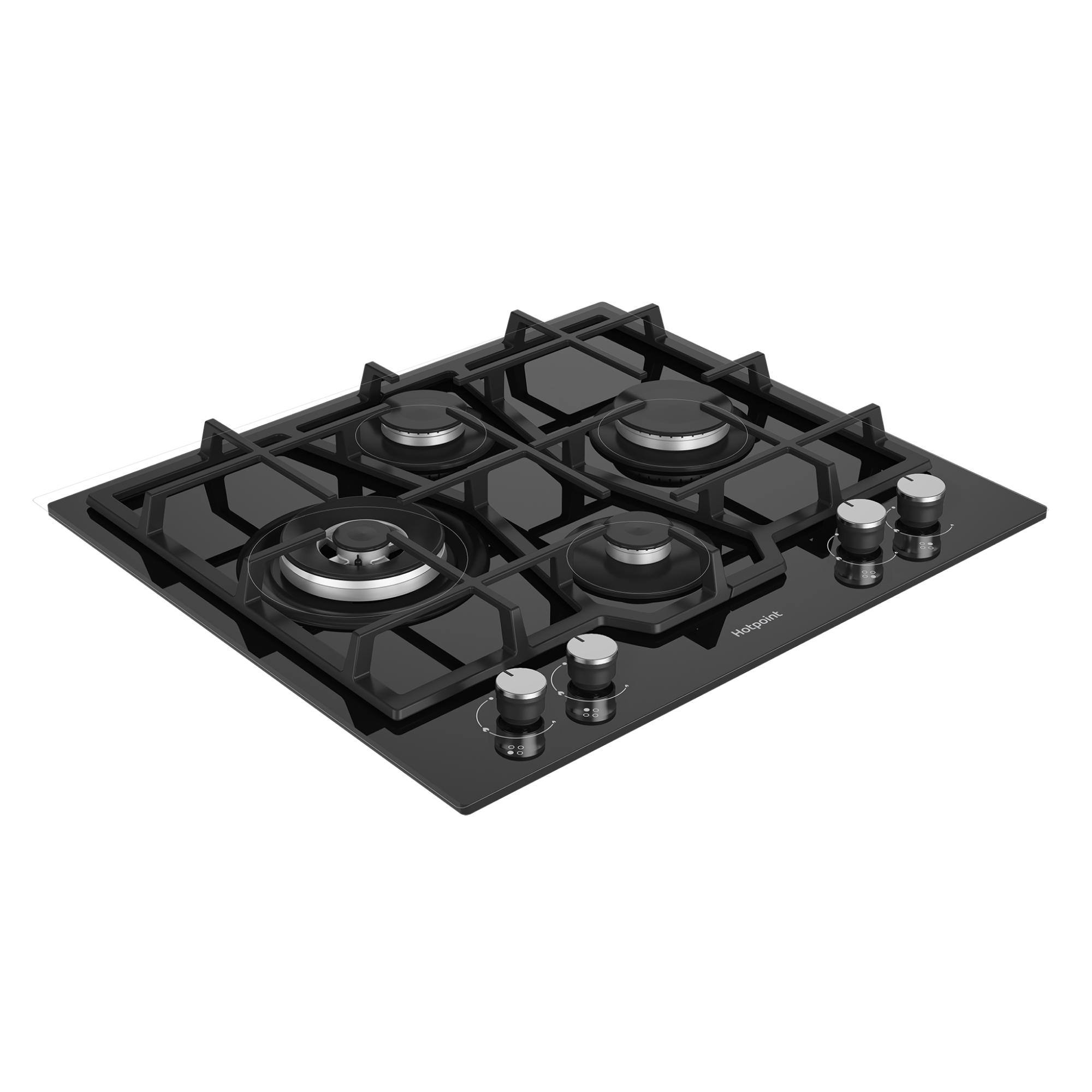 Газовая варочная панель Hotpoint HG 62FD/BK - рис.2