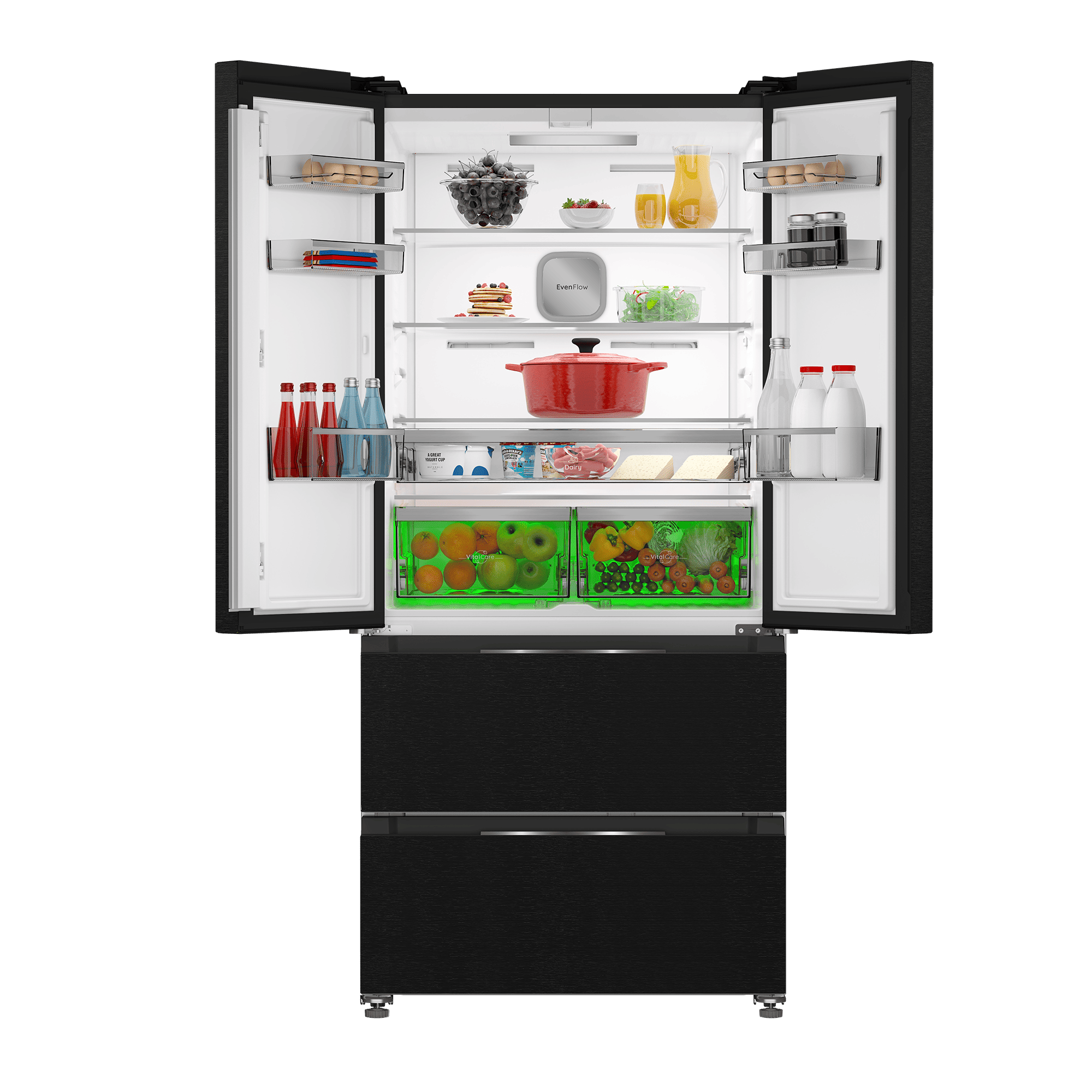 Многодверный холодильник Hotpoint HFL4 543I DX - рис.4