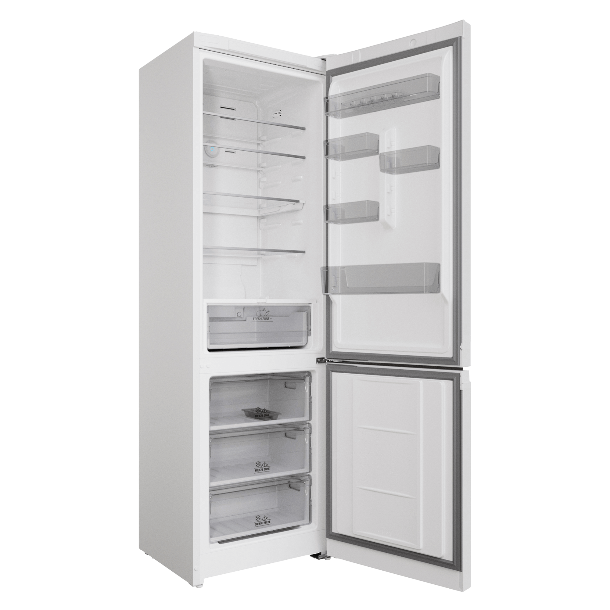 Холодильник с нижней морозильной камерой Hotpoint HT 7201I W O3 - рис.2