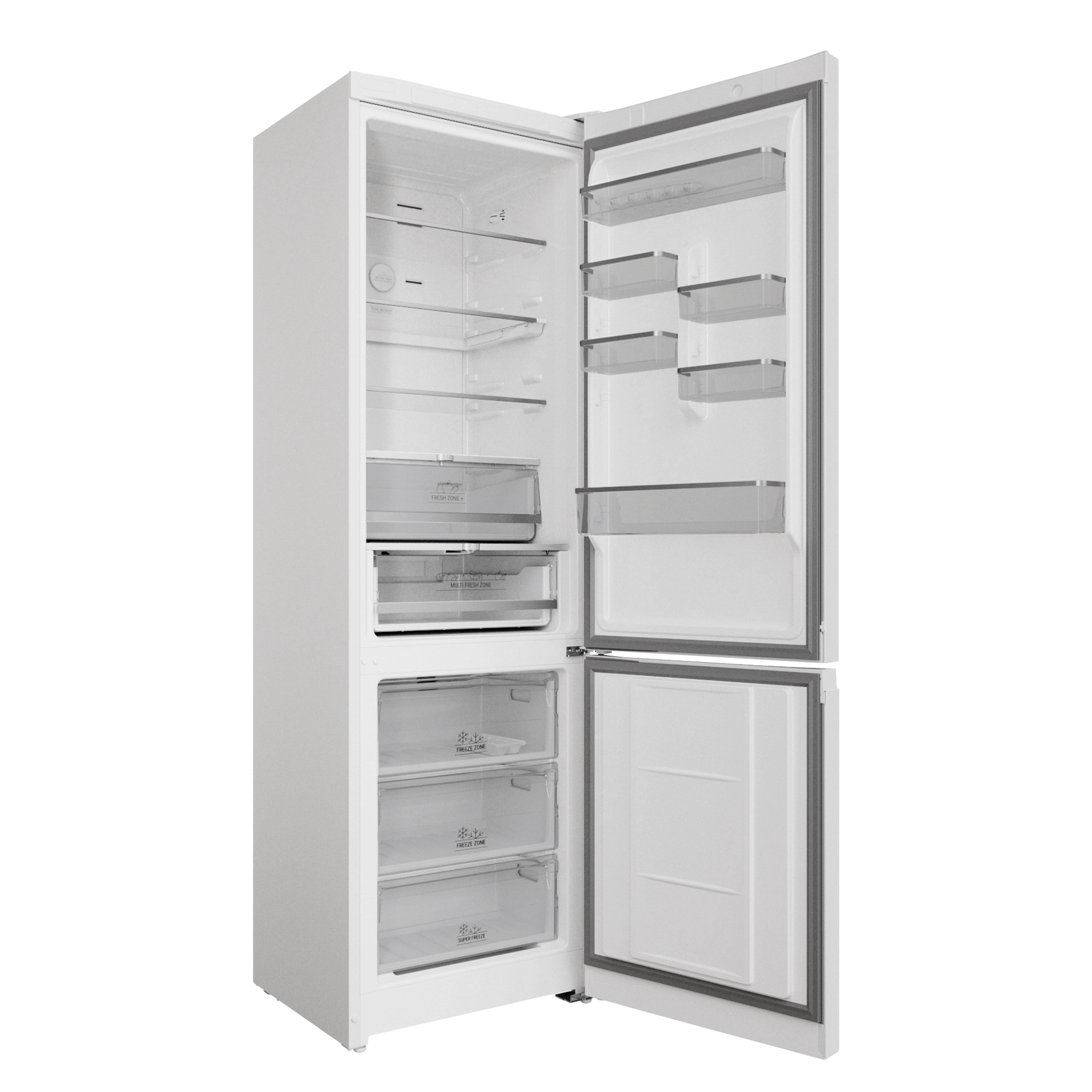 Холодильник с нижней морозильной камерой Hotpoint HT 1816 W - рис.3