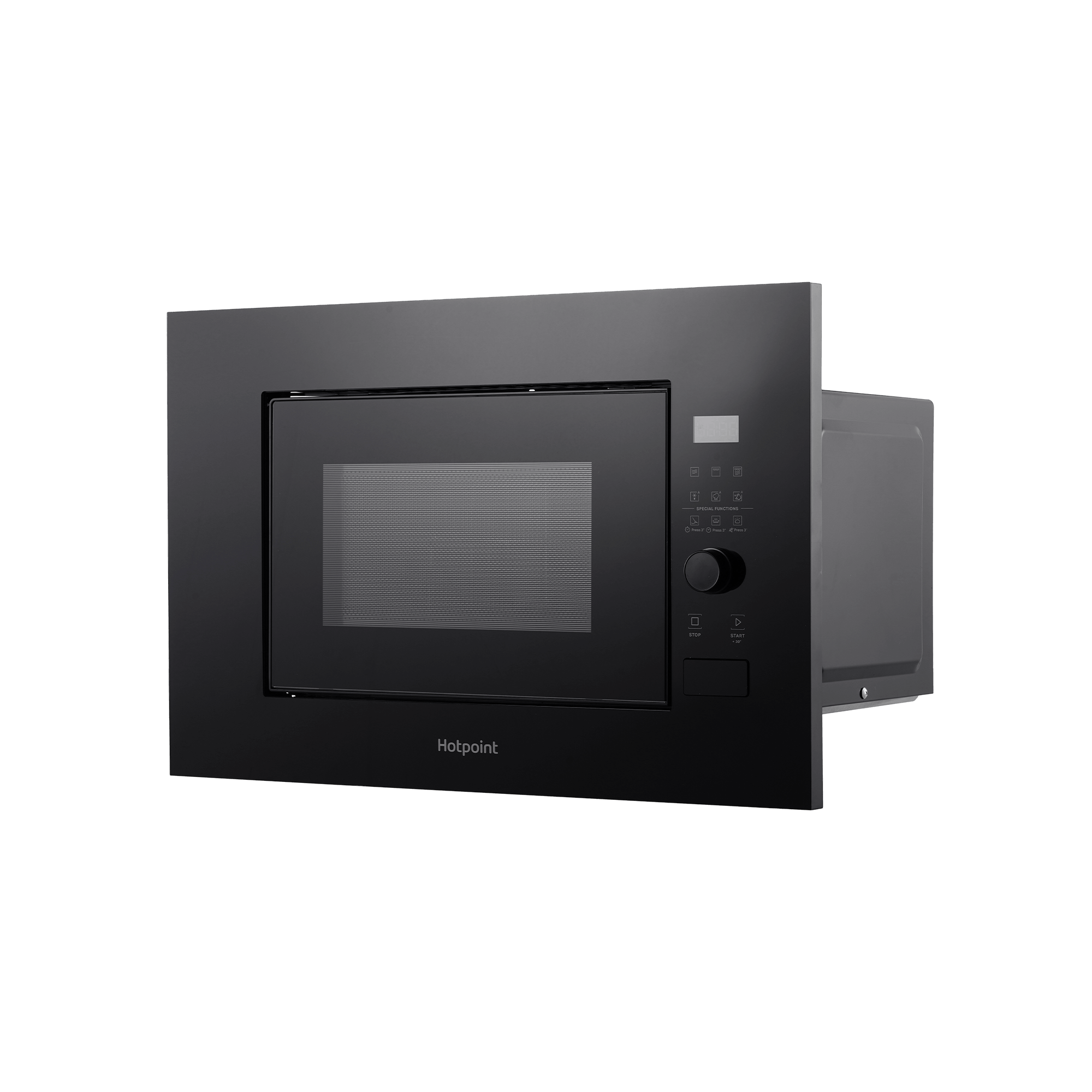 Встраиваемая микроволновая печь Hotpoint MF20G BL H - рис.3