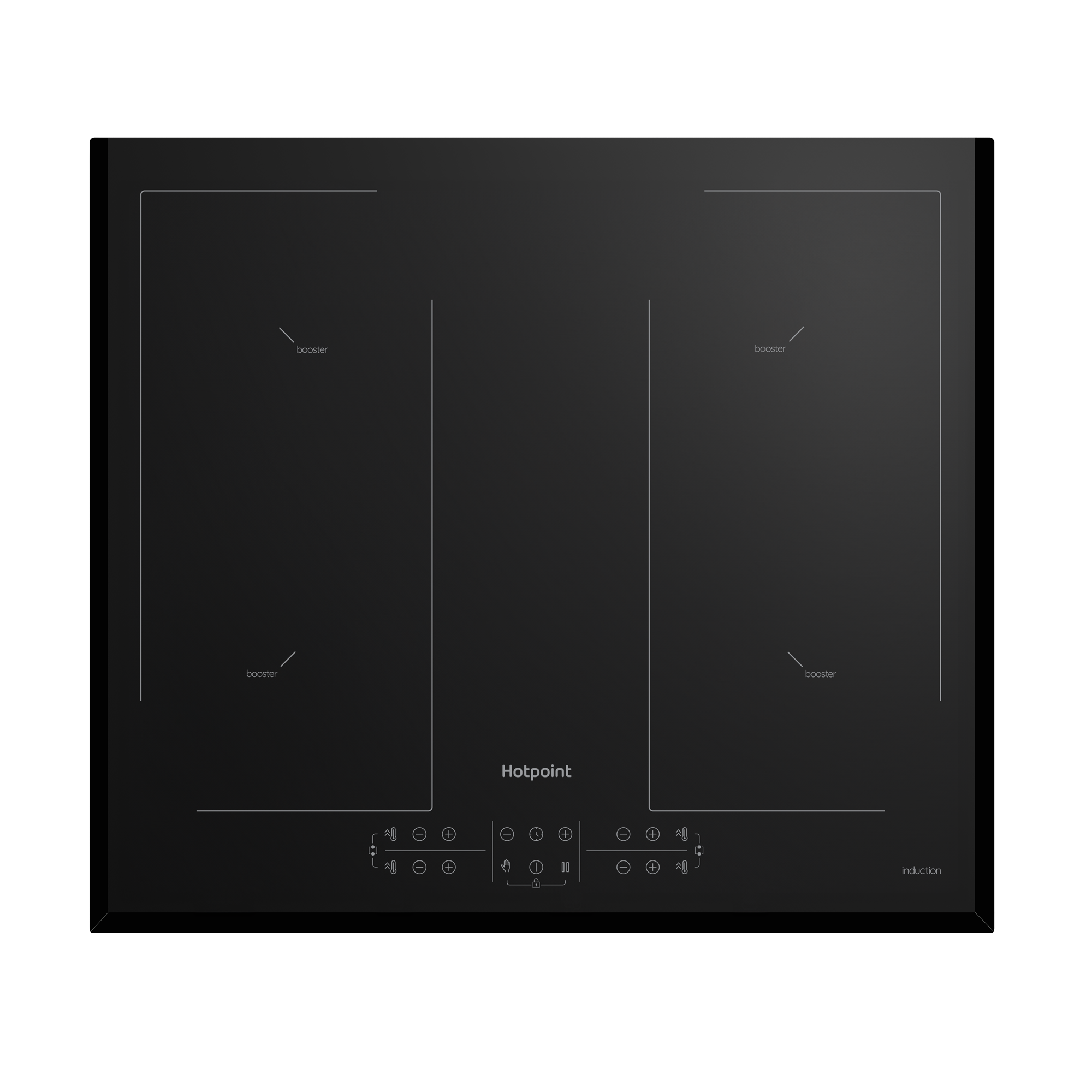 Индукционная варочная панель Hotpoint HB 1560B2 BA - рис.1