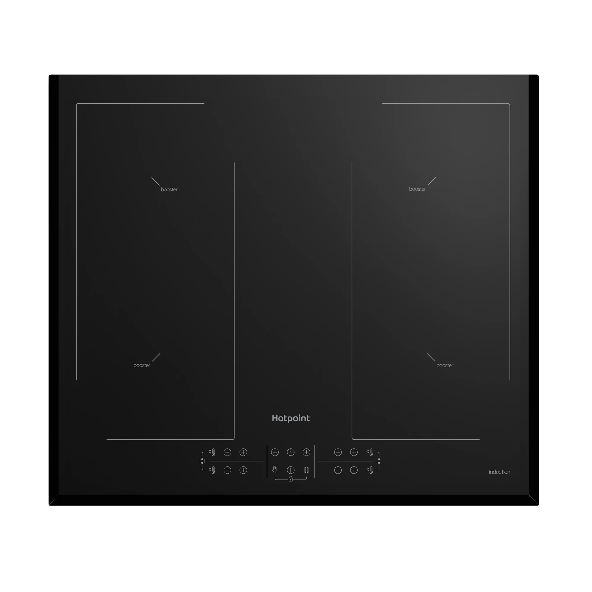 Индукционная варочная панель Hotpoint HB 1560B2 BA - рис.1