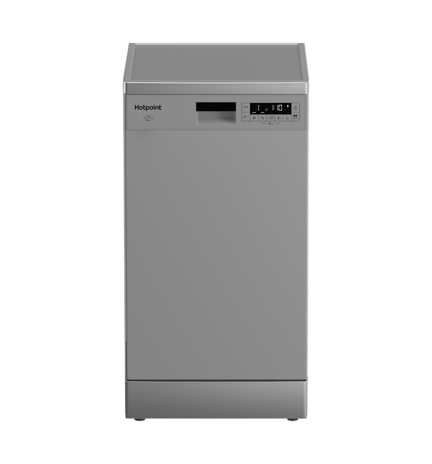 Отдельностоящая посудомоечная машина 45 см Hotpoint HFS 1C57 S - рис.1