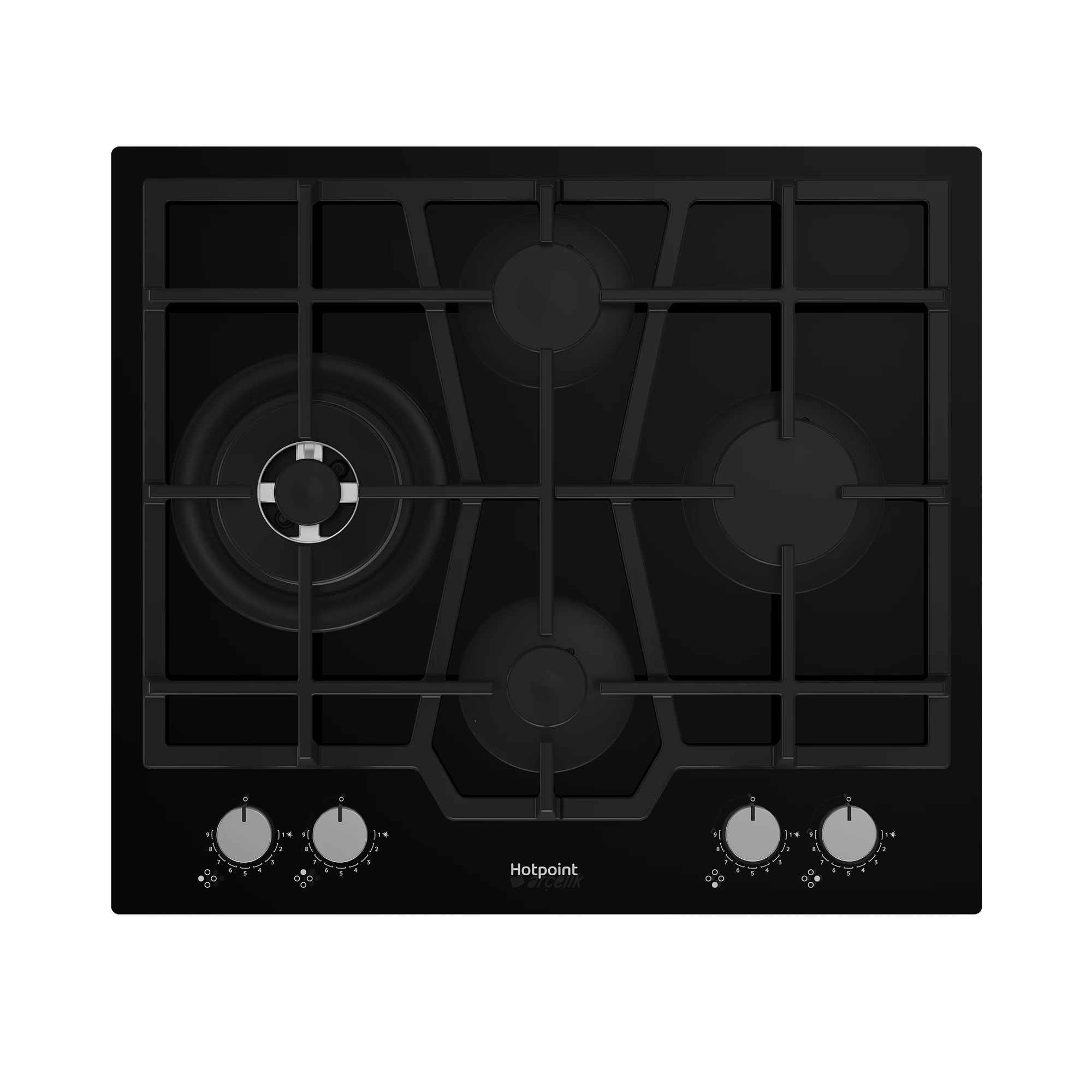 Газовая варочная панель Hotpoint HGMTS 643 BL - рис.1