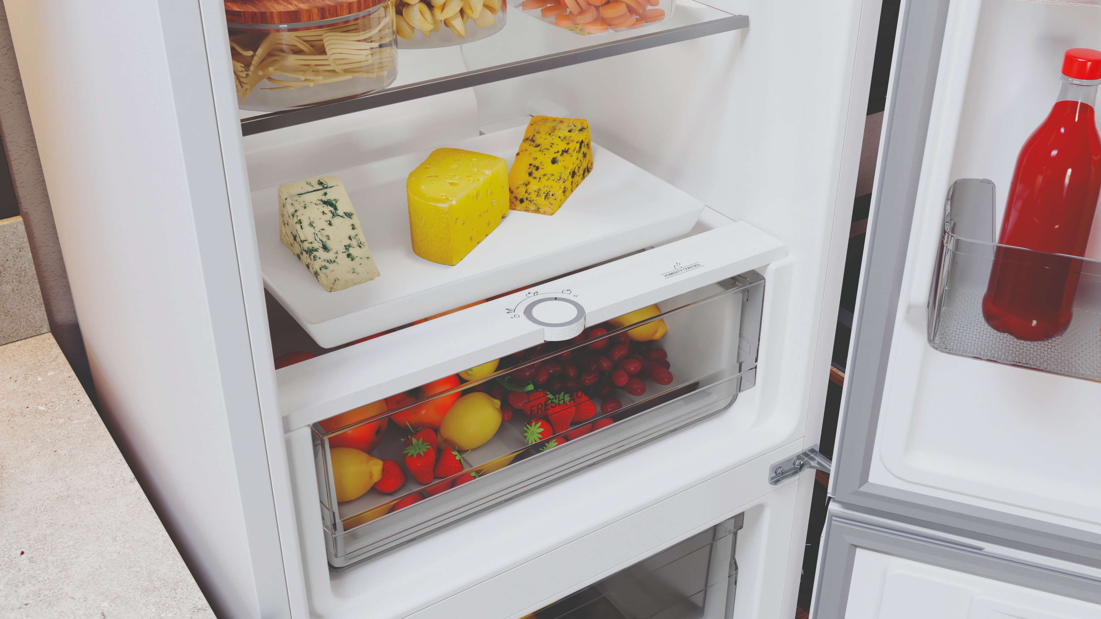 Холодильник с нижней морозильной камерой Hotpoint HT 7201I W O3 - рис.8