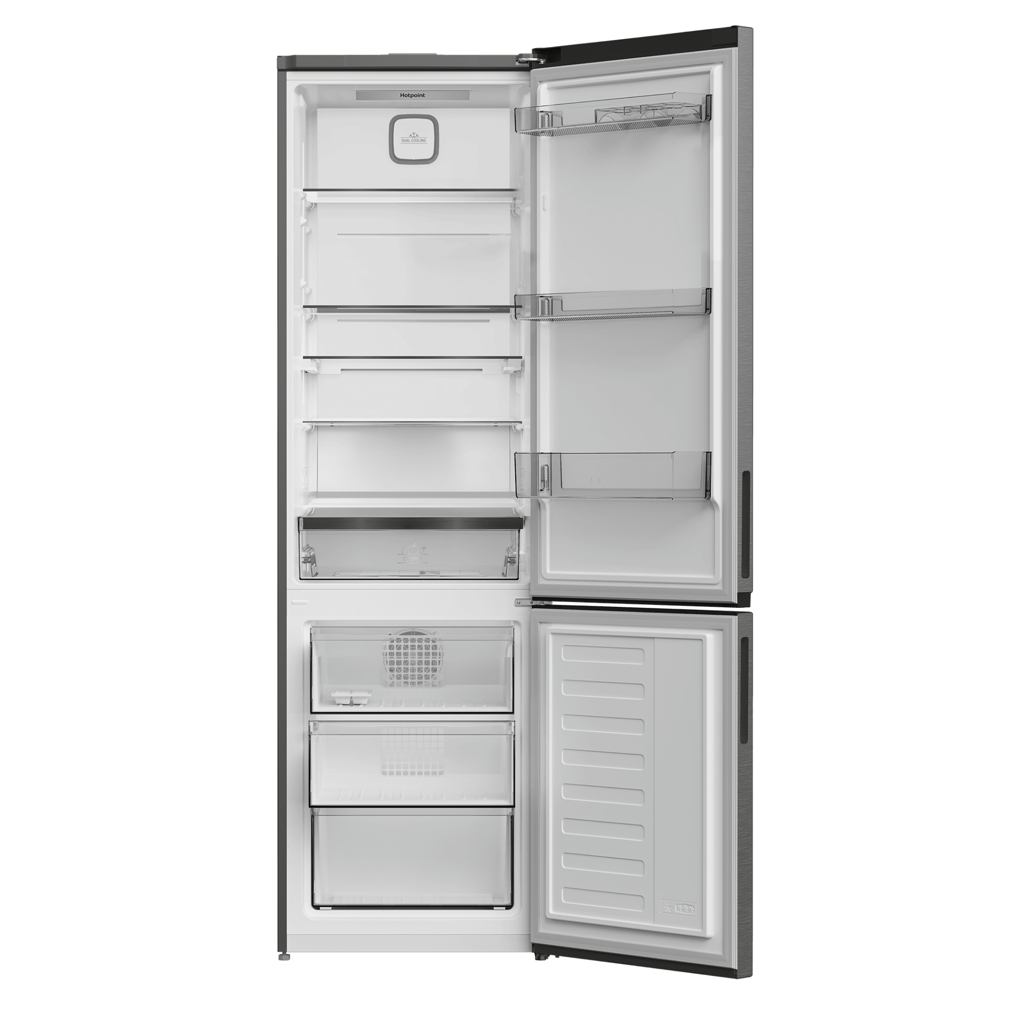 Холодильник с нижней морозильной камерой Hotpoint HDK 7201 MX - рис.3