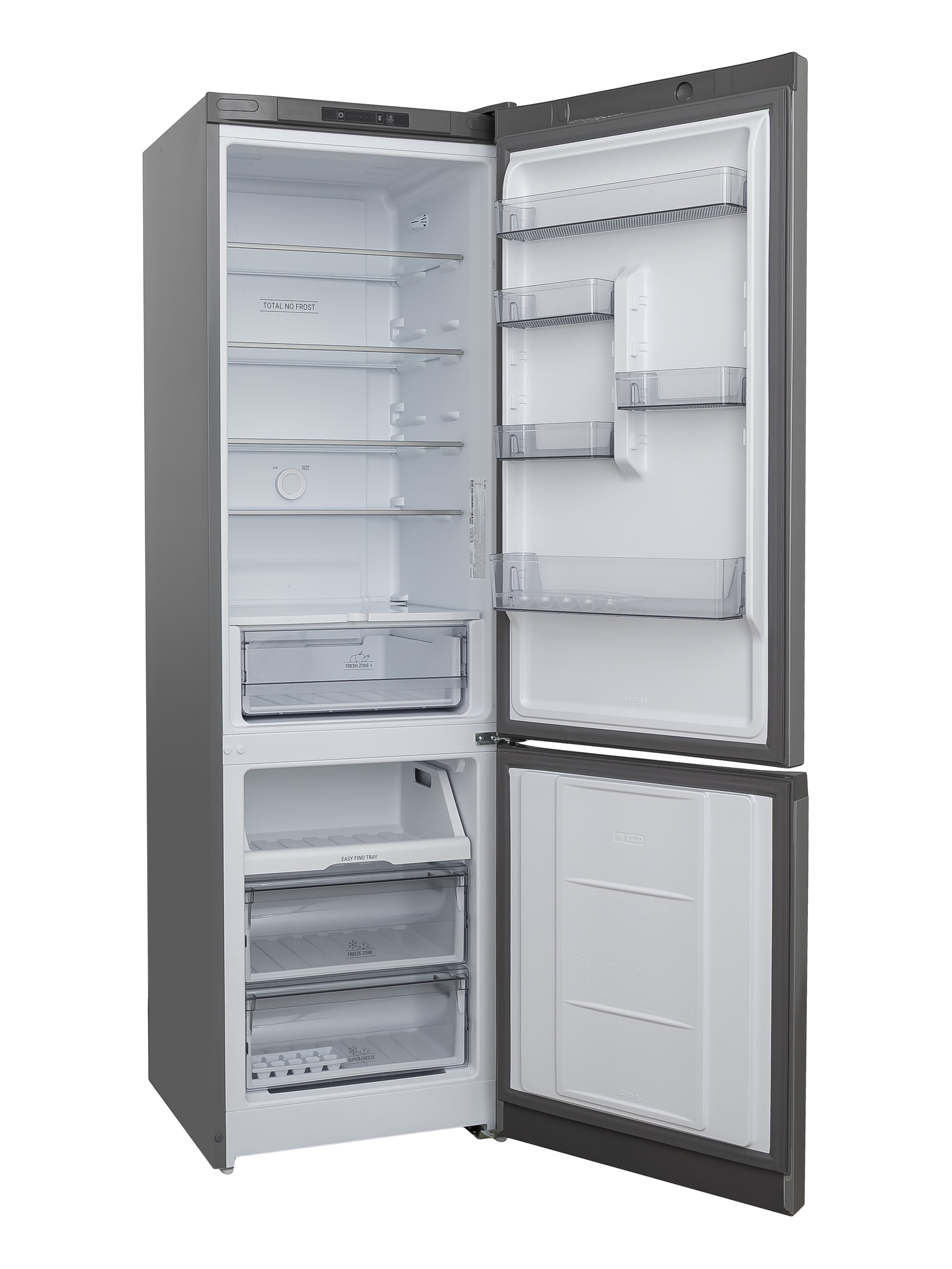 Холодильник с нижней морозильной камерой Hotpoint HT 5200 C MX - рис.2