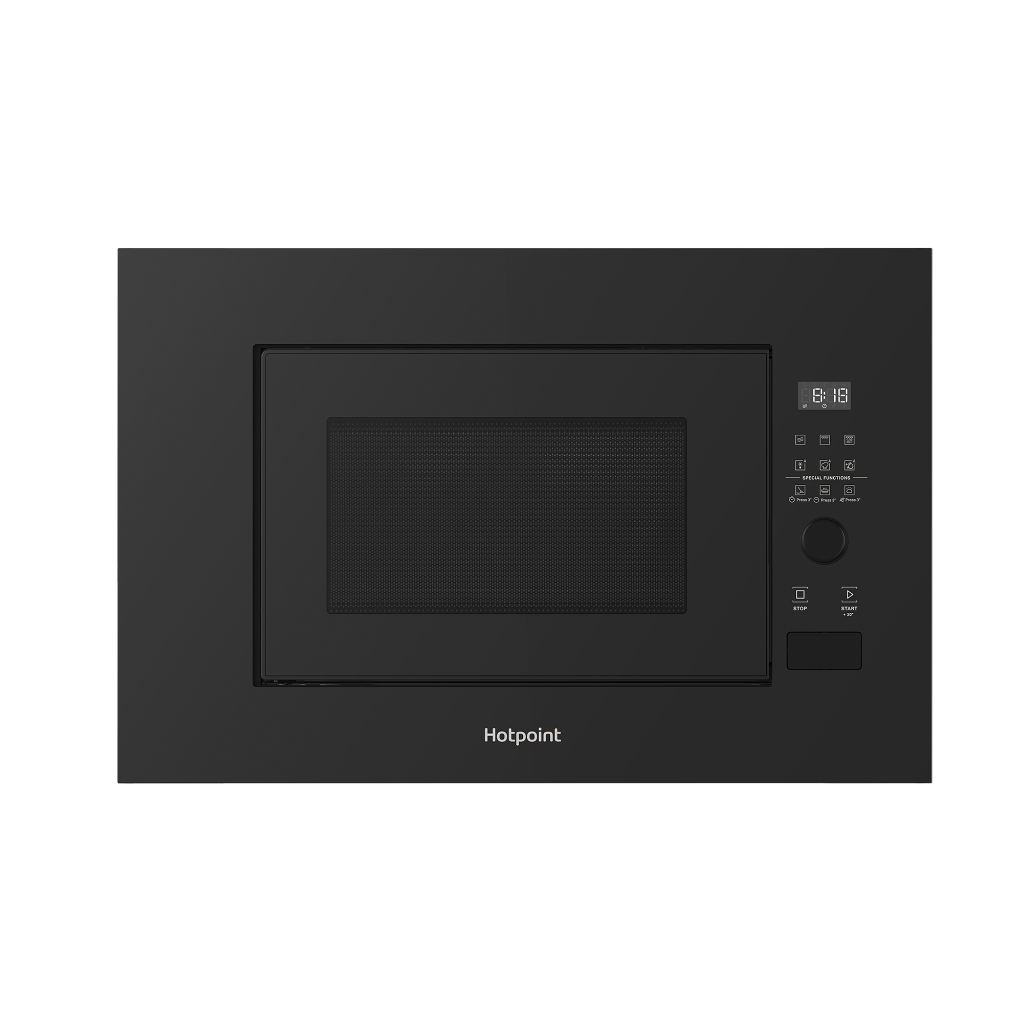 Встраиваемая микроволновая печь Hotpoint Ariston MF20G BL H - рис.1