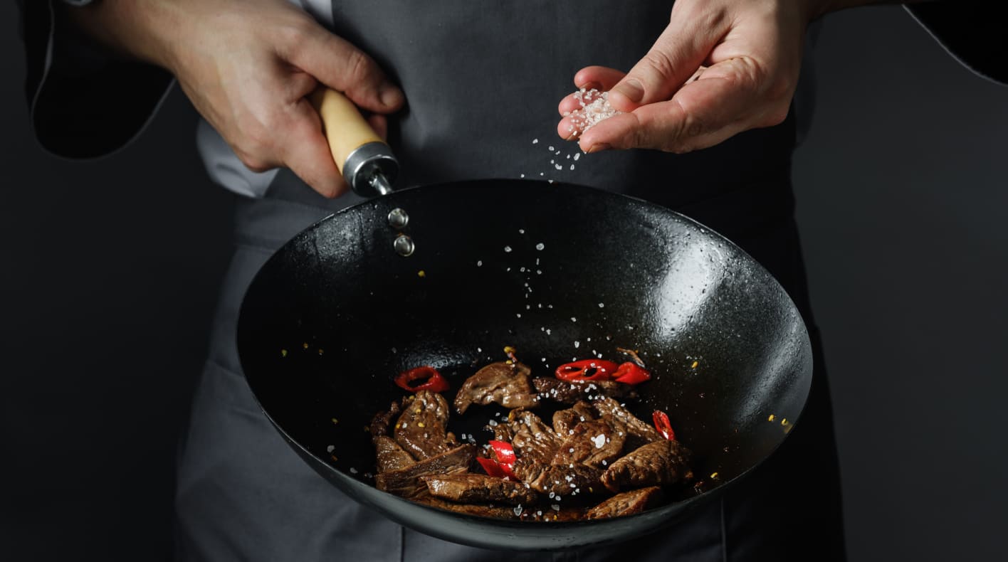 Двухконтурная мощная WOK* конфорка