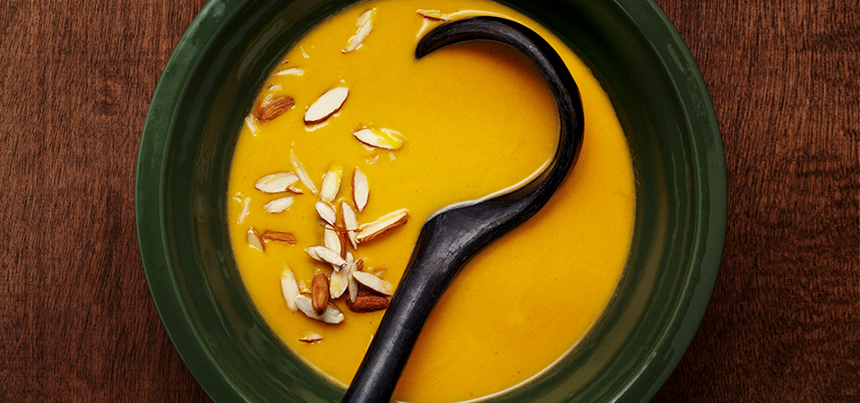 Согревающий вегетарианский суп