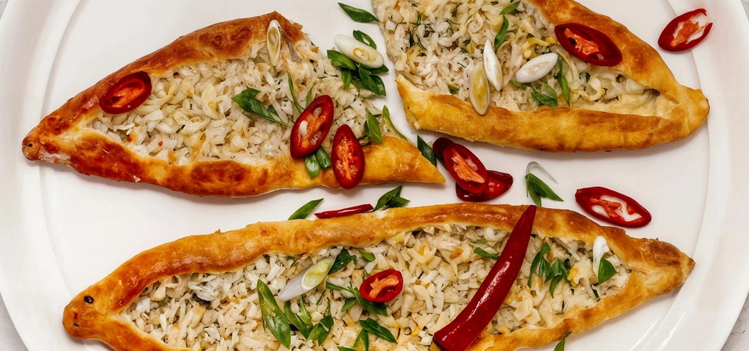 Открытые пирожки с рисом