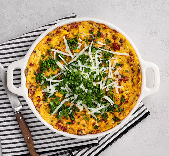 Рецепт омлета с колбасками Бурворс