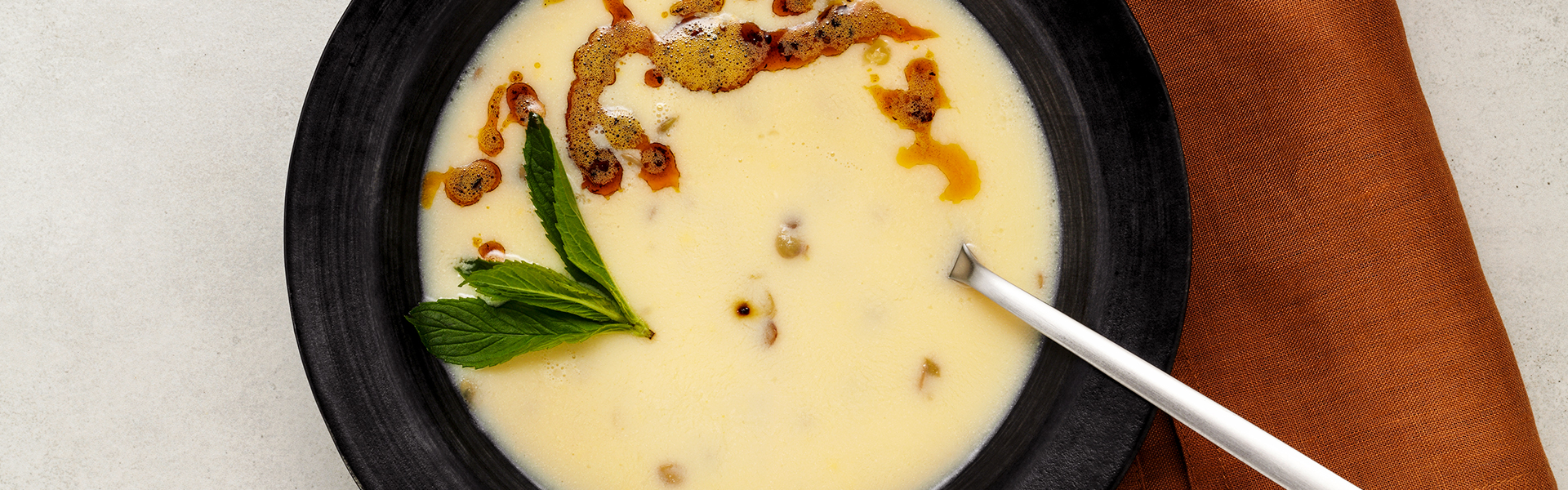 Рецепт чечевичного супа с рисом и йогуртом