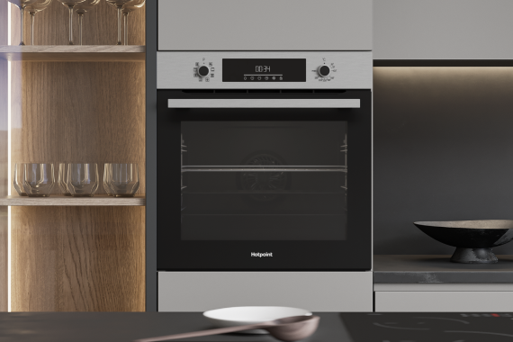 Духовой шкаф Hotpoint FE8 821 H IX c технологией 3D приготовления