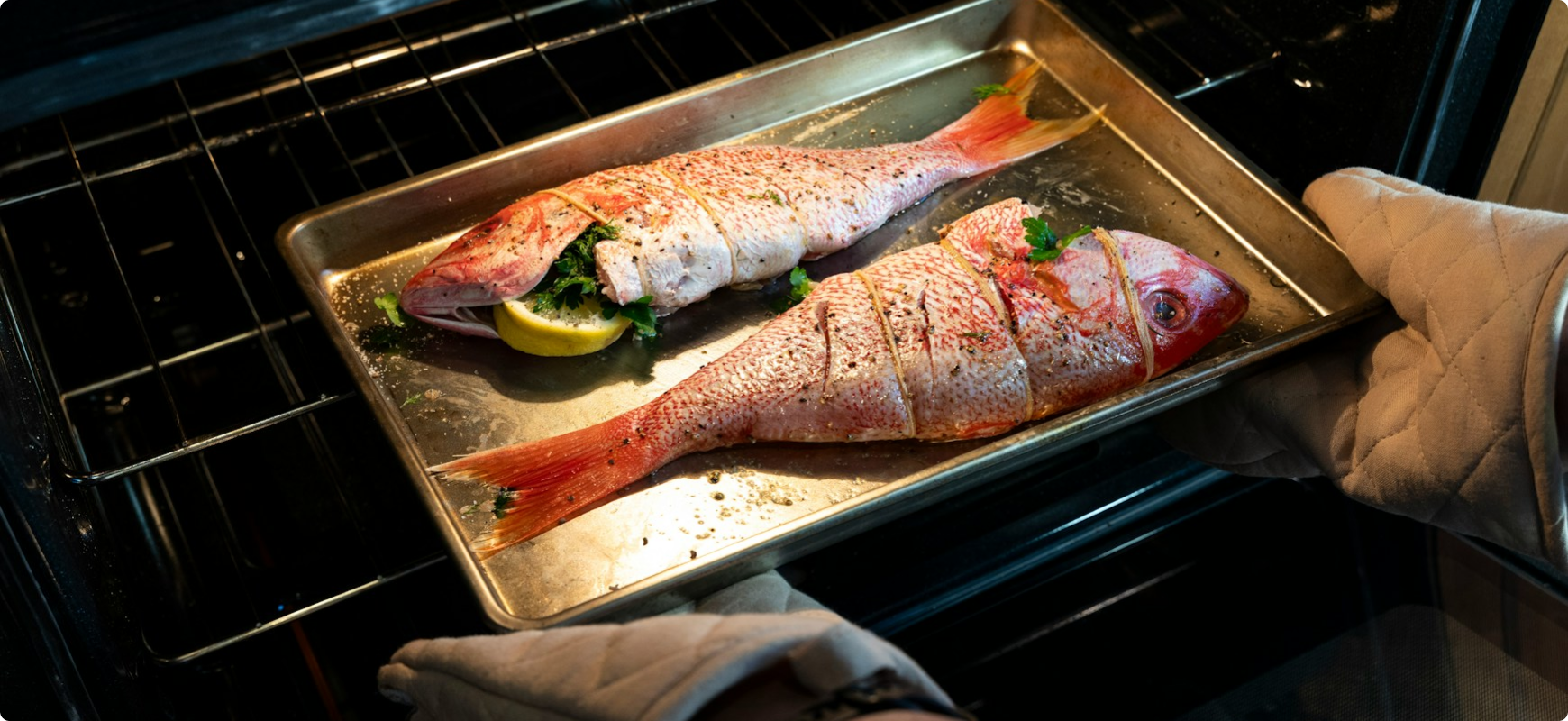 Запекание блюда