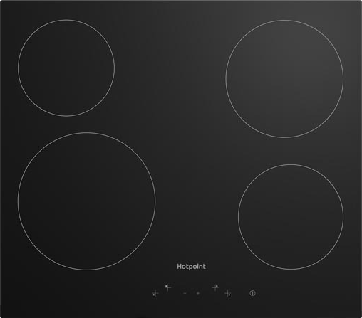 Диаметры зон нагрева у электрической варочной поверхности Hotpoint HR 6T1 C
