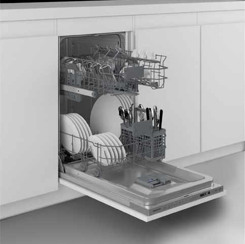 Встраиваемая посудомоечная машина Hotpoint HIS 1D67 шириной 45 см