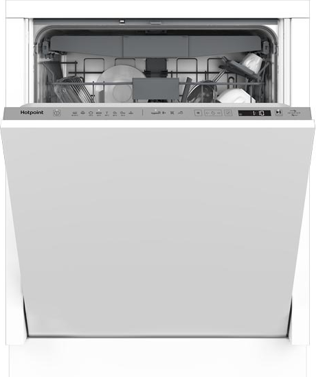 Встраиваемая посудомоечная машина Hotpoint HI 5D84 DW с защитой от протечек AquaStop